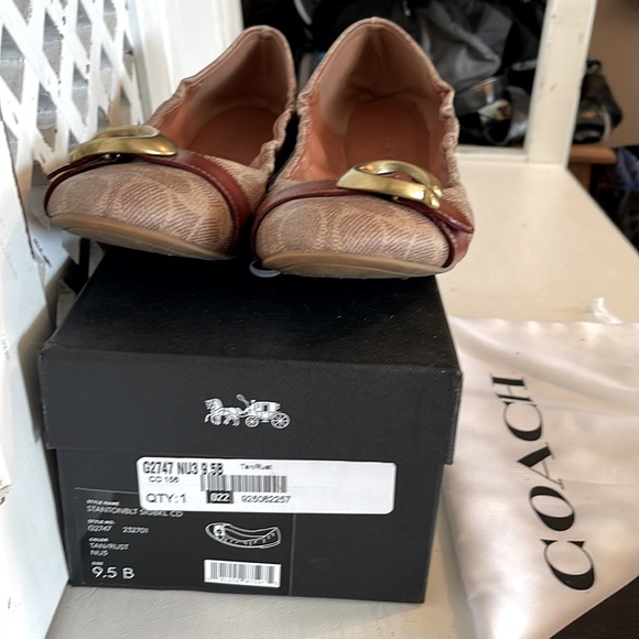 Coach Ballerina flats size 9.5 - Picture 2 of 4